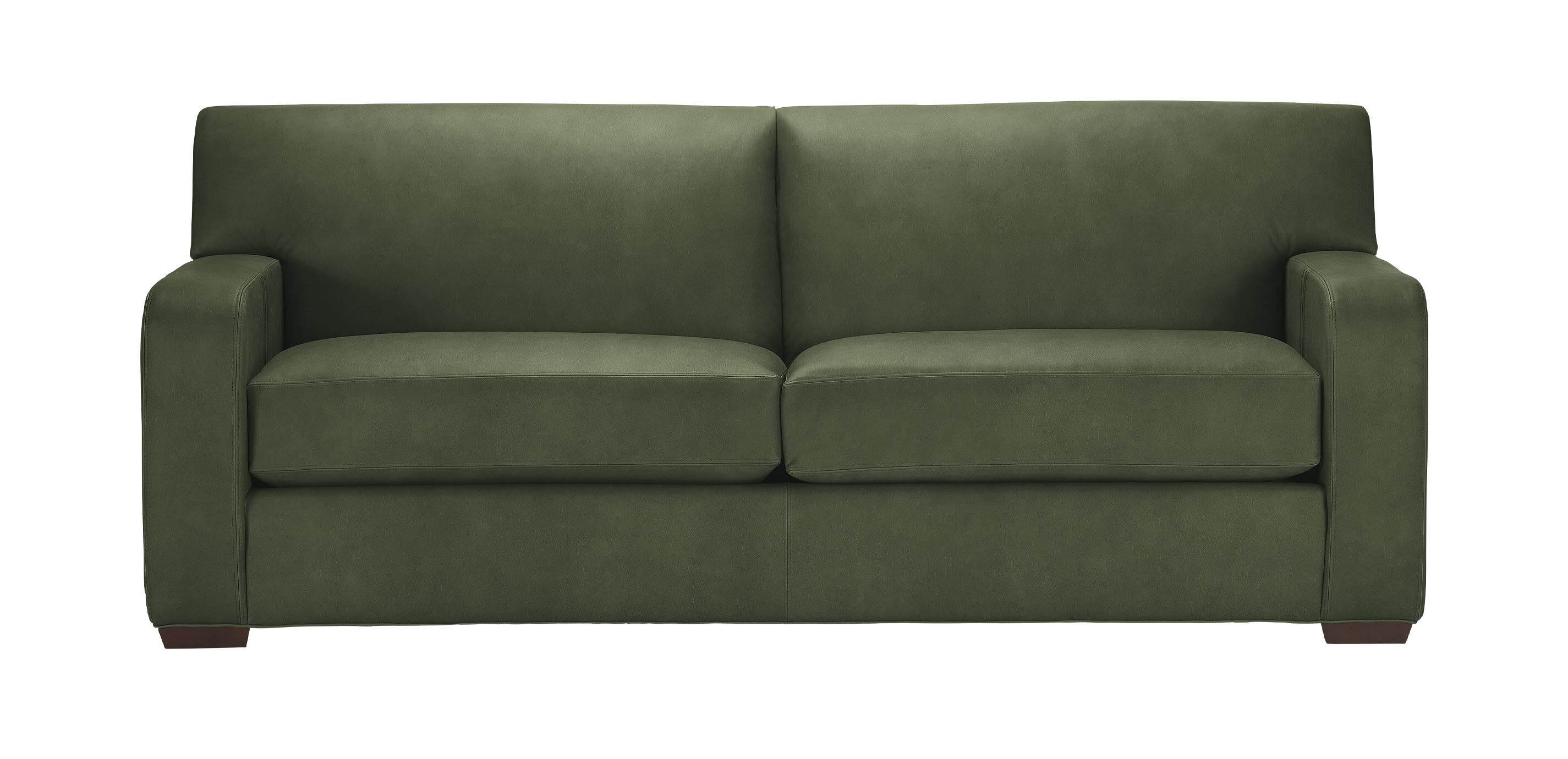 Kellan Modern Leather Club Sofa