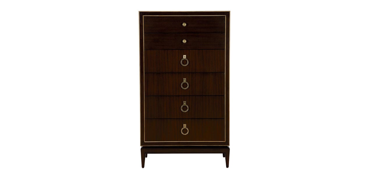 Powell Tall Wood Dresser Solid, Tall Dressers Bedroom Furniture
