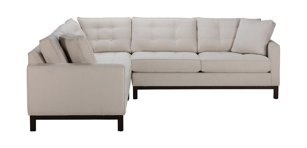 Melrose ThreePiece Sectional Ethan Allen