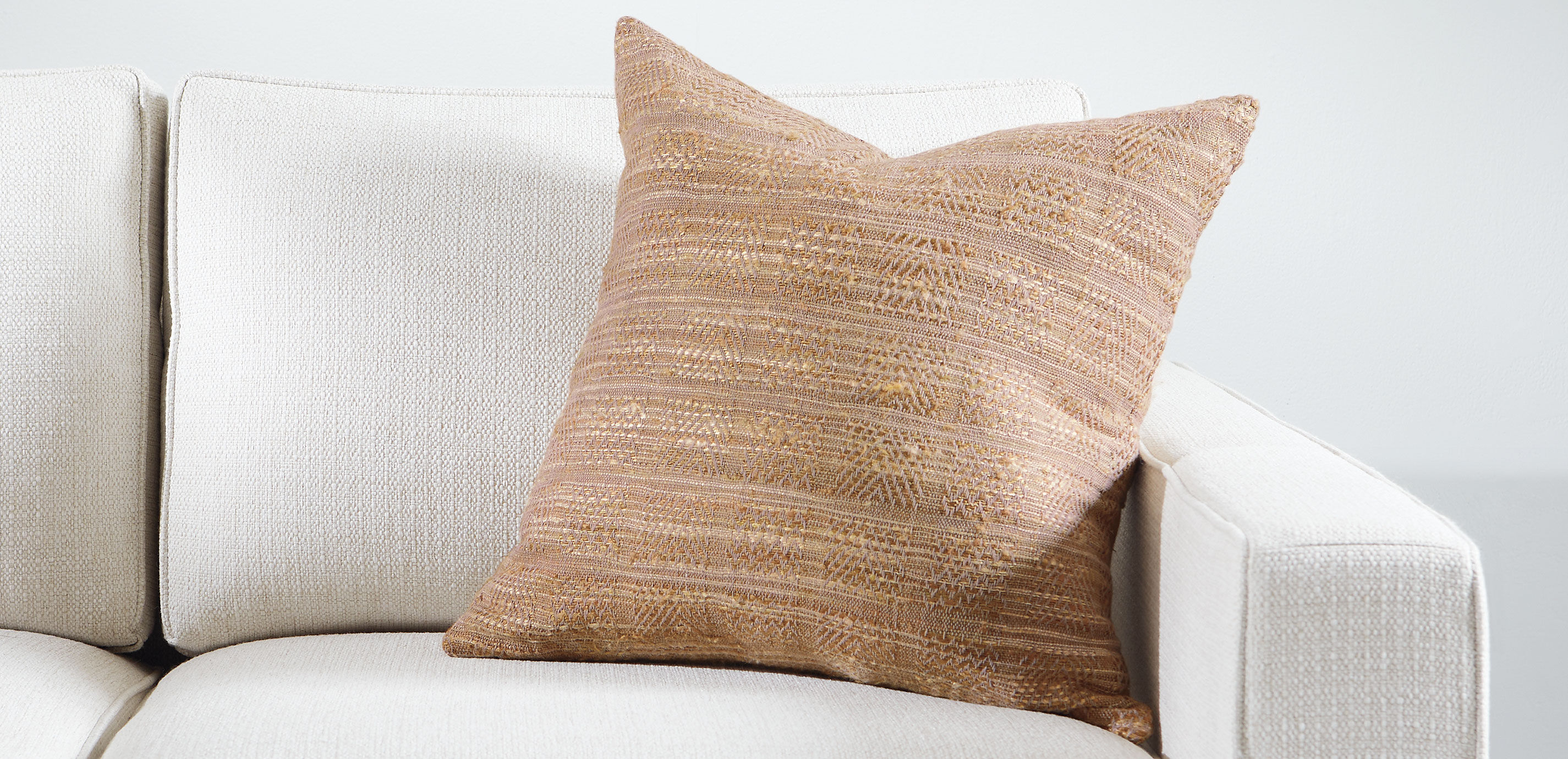 Striped Brown & Gold Pillow_1