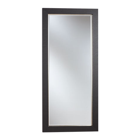 Lennox Leather Floor Mirror image
