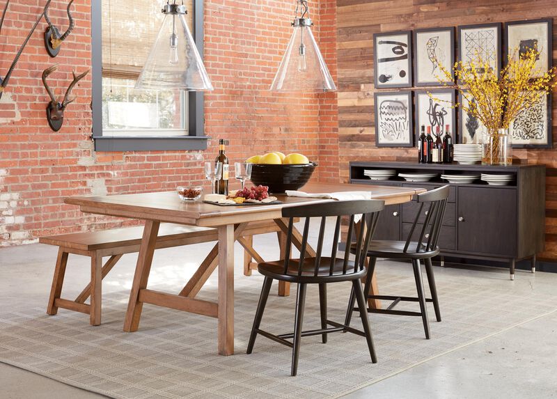 Black and White Graphic XIII Abstract Ethan Allen