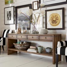 extra large console table