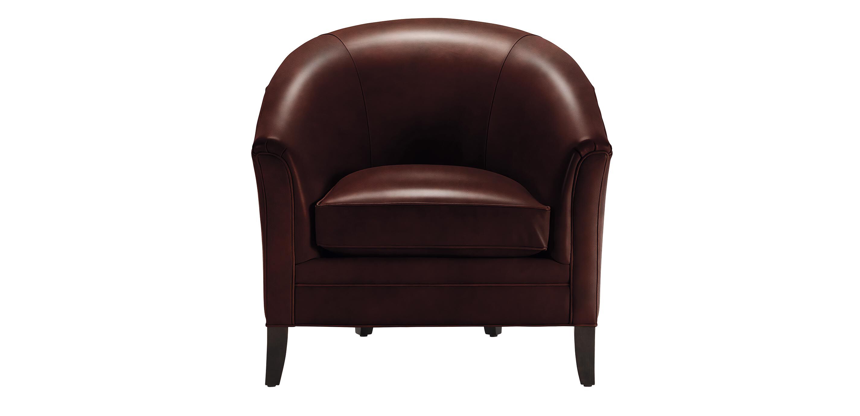 Ethan allen leather club chair cheap