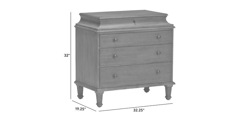 Leora Night Table for Bedside Storage | Ethan Allen