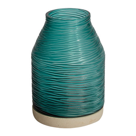 Divina Cut Glass Hurricane image