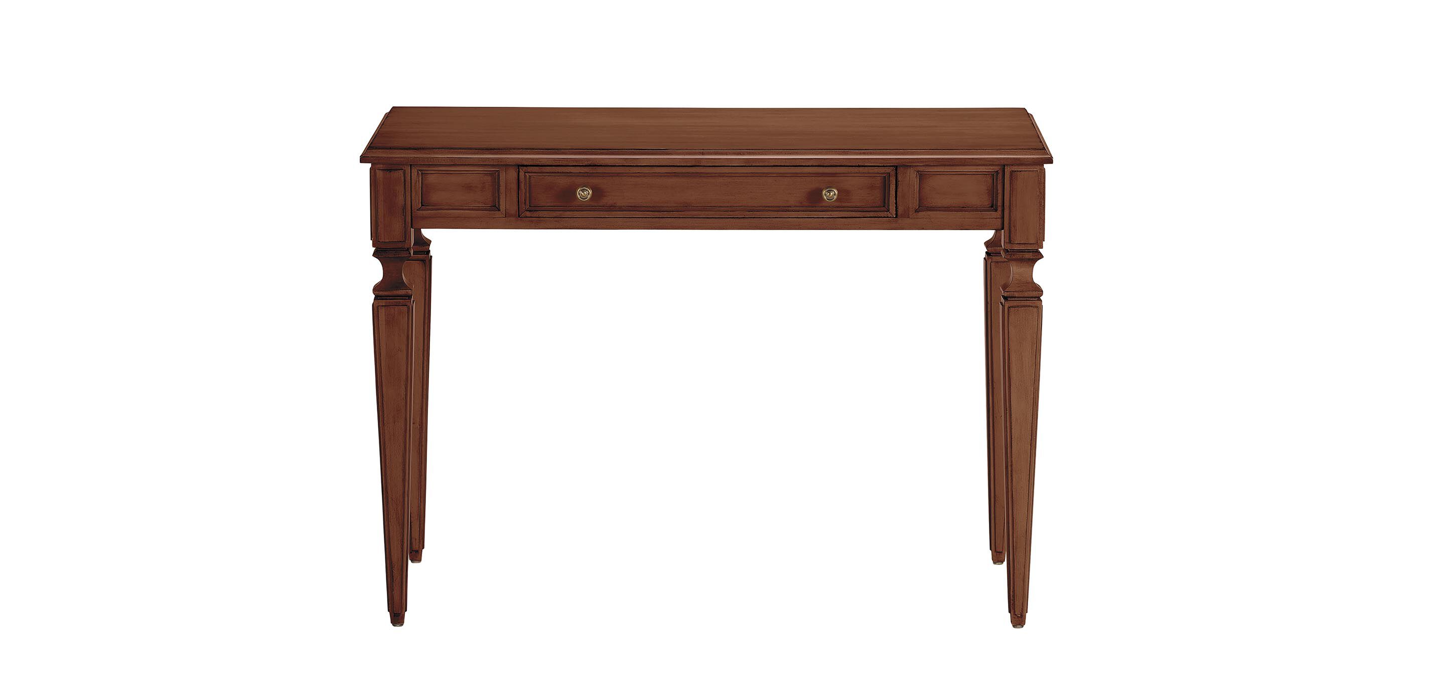 Custom Square-Corner Home Office Desk