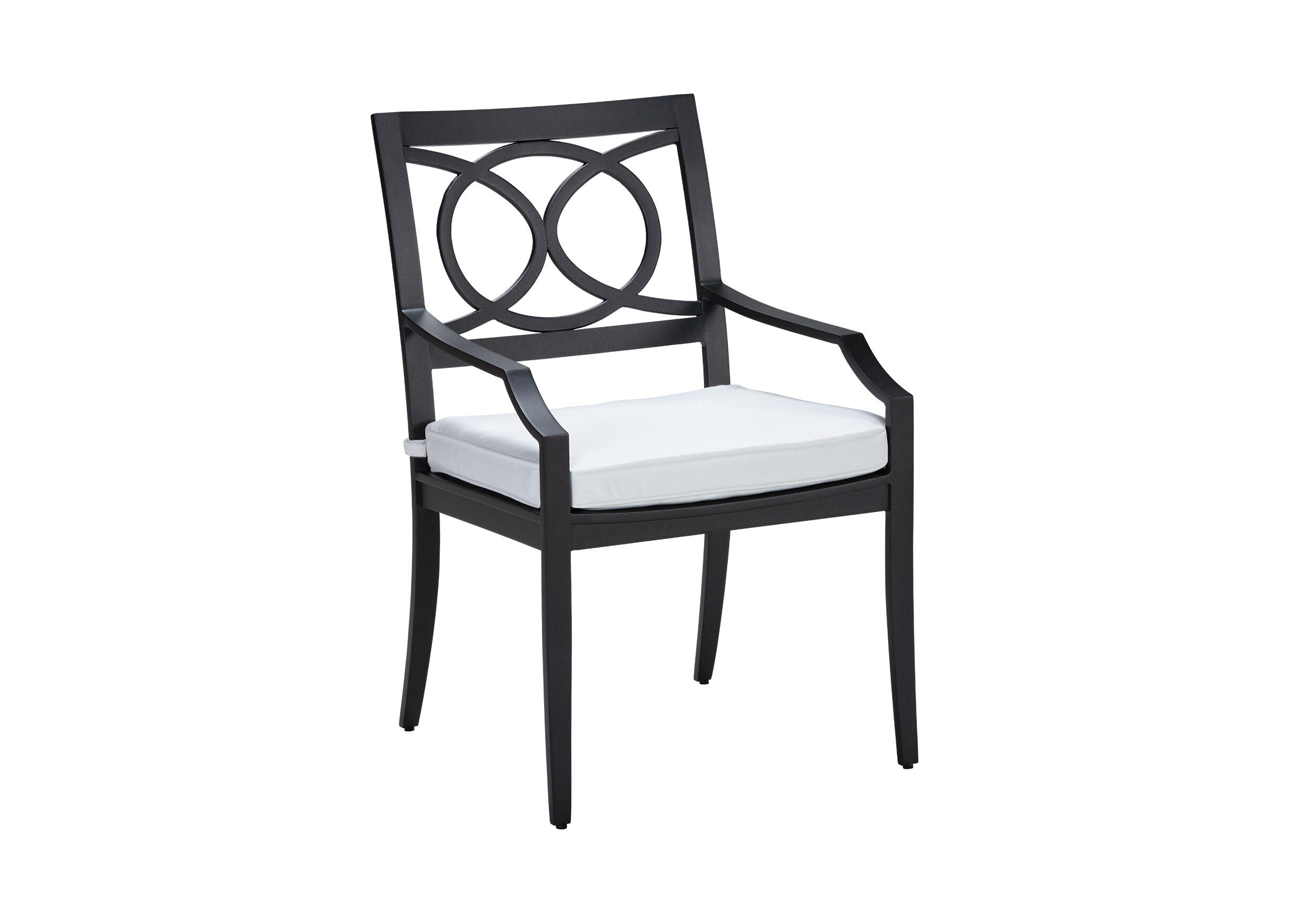 Nod Hill Aluminum Outdoor Dining Armchair Ethan Allen