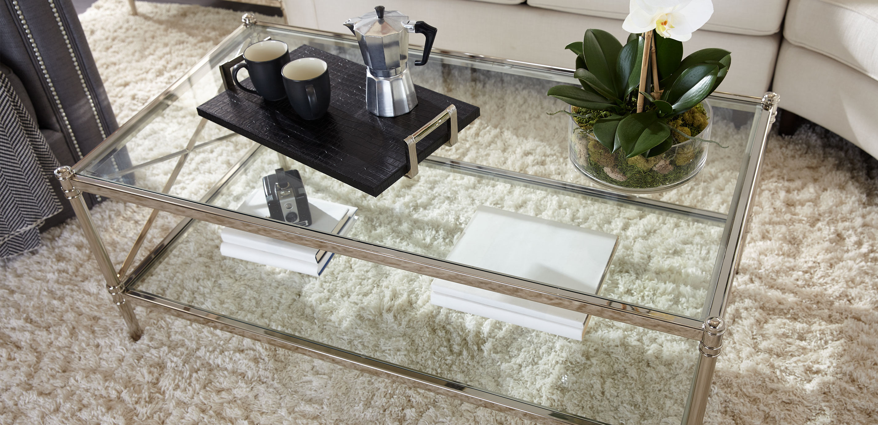 Ethan allen jocelyn coffee table discount