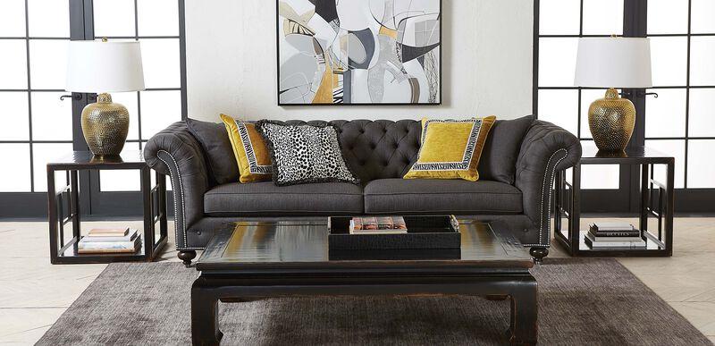 Loomed Wool Rug, Charcoal | Solid Rugs | Ethan Allen (800 x 573 Pixel)