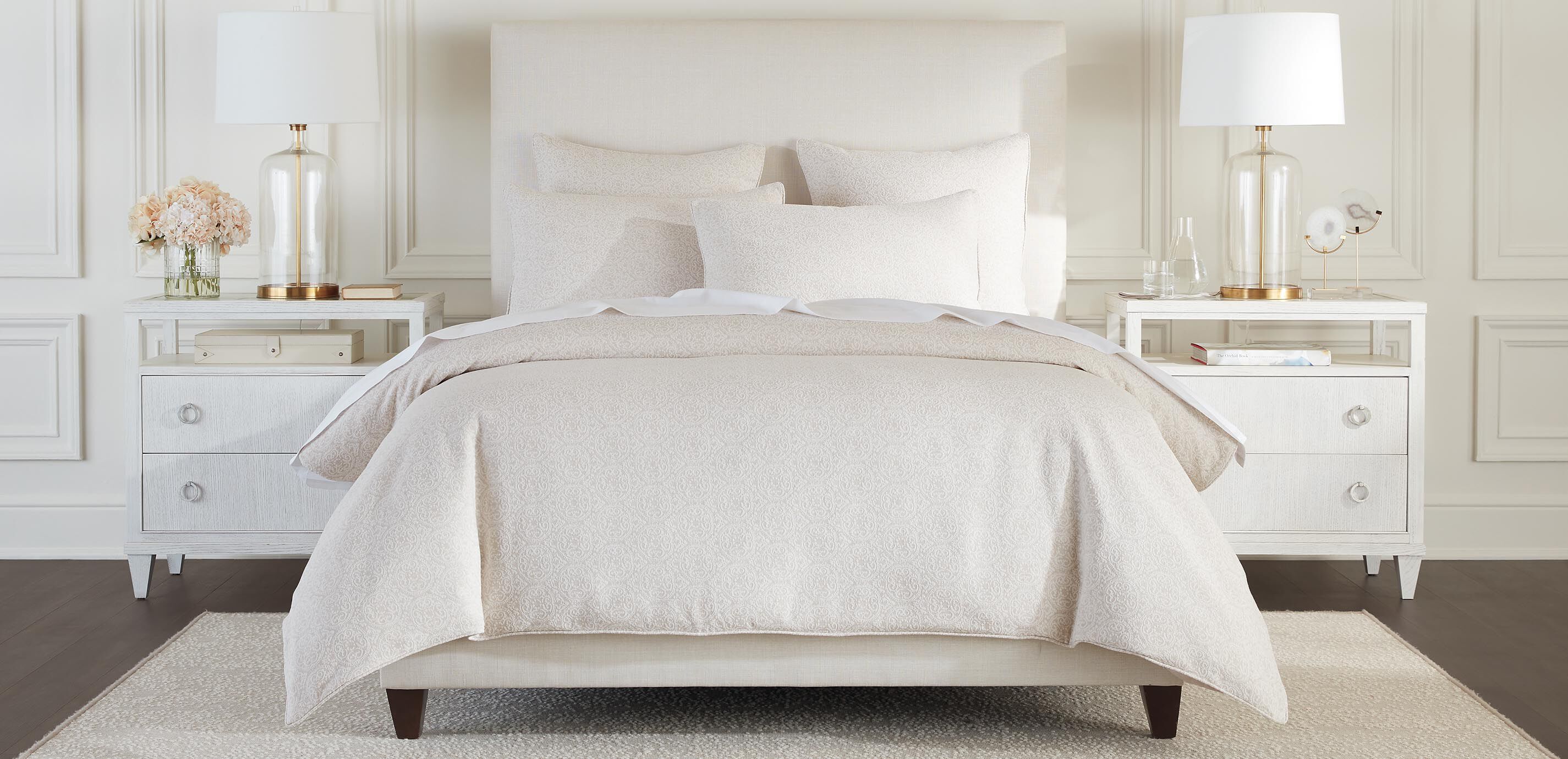 Brushed Chenille Duvet Cover and Shams Set