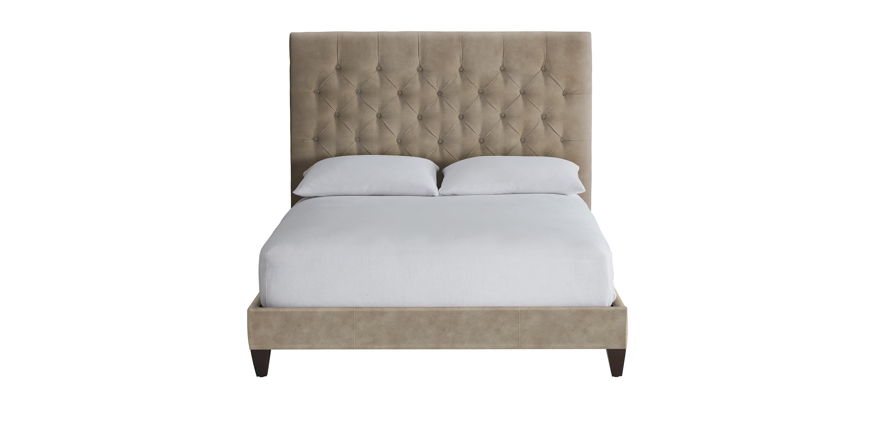 Elsen Custom Leather Bed