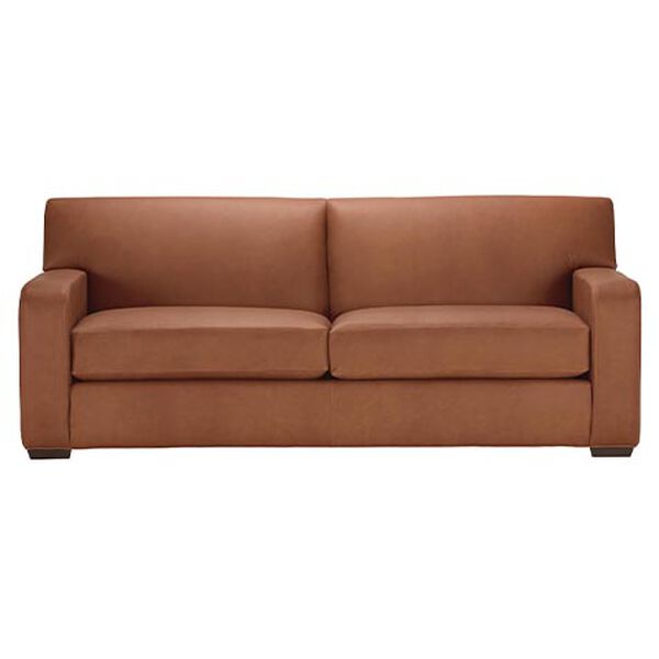 Kellan Modern Leather Club Sofa