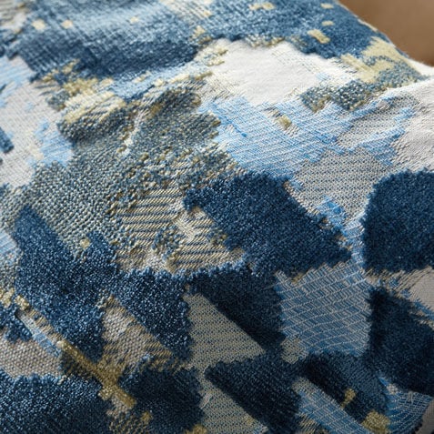 Mixed Blue Abstract Pillow Product Tile Hover Image 065788