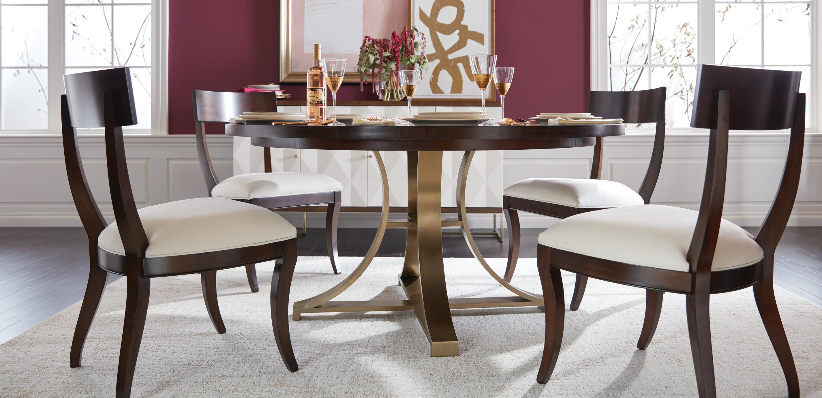 Evansview round dining table new arrivals