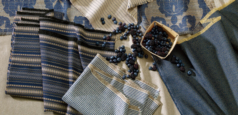 Essex Navy Fabric Fabrics Ethan Allen