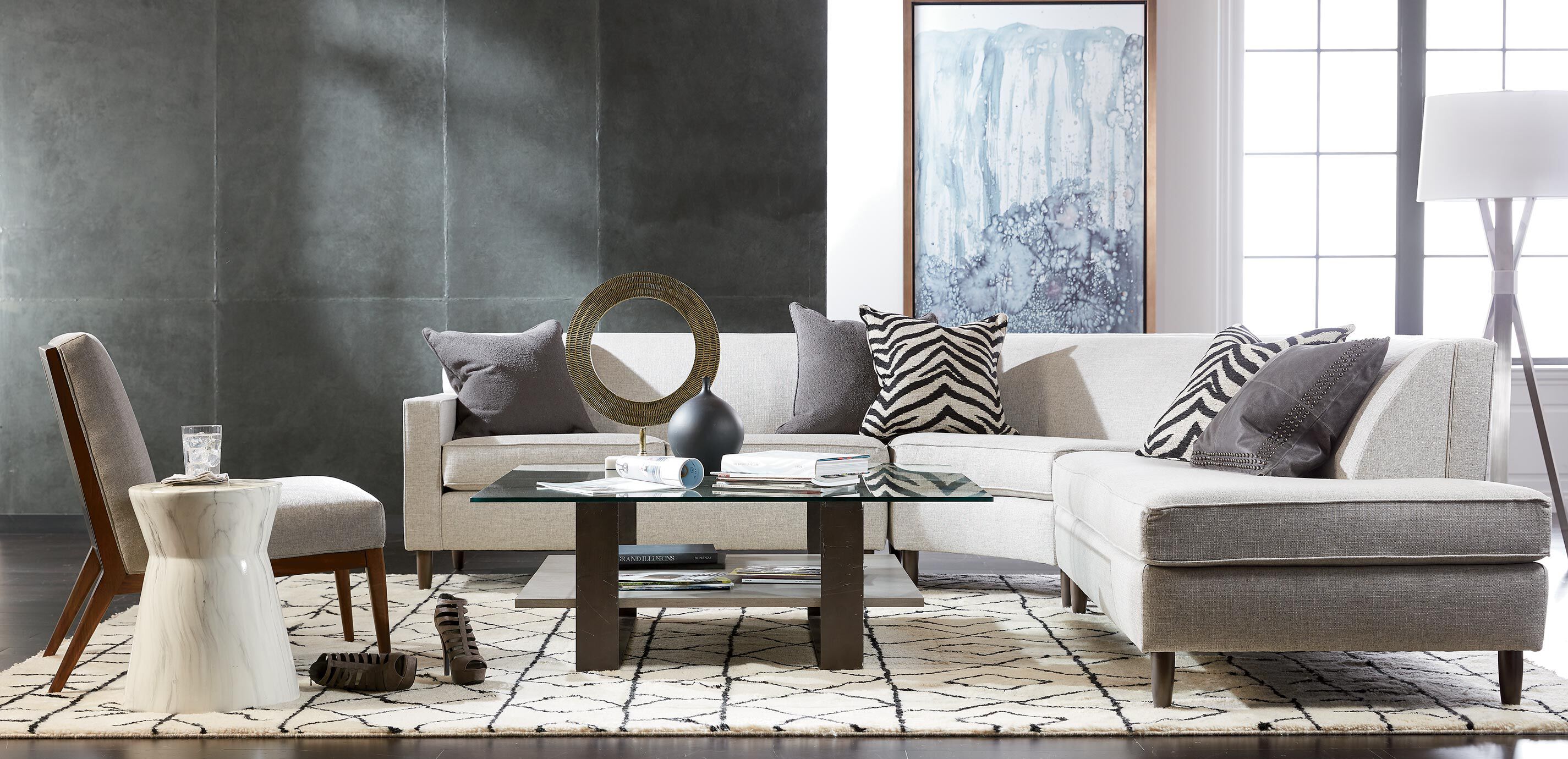 Ethan allen hot sale marcus sectional