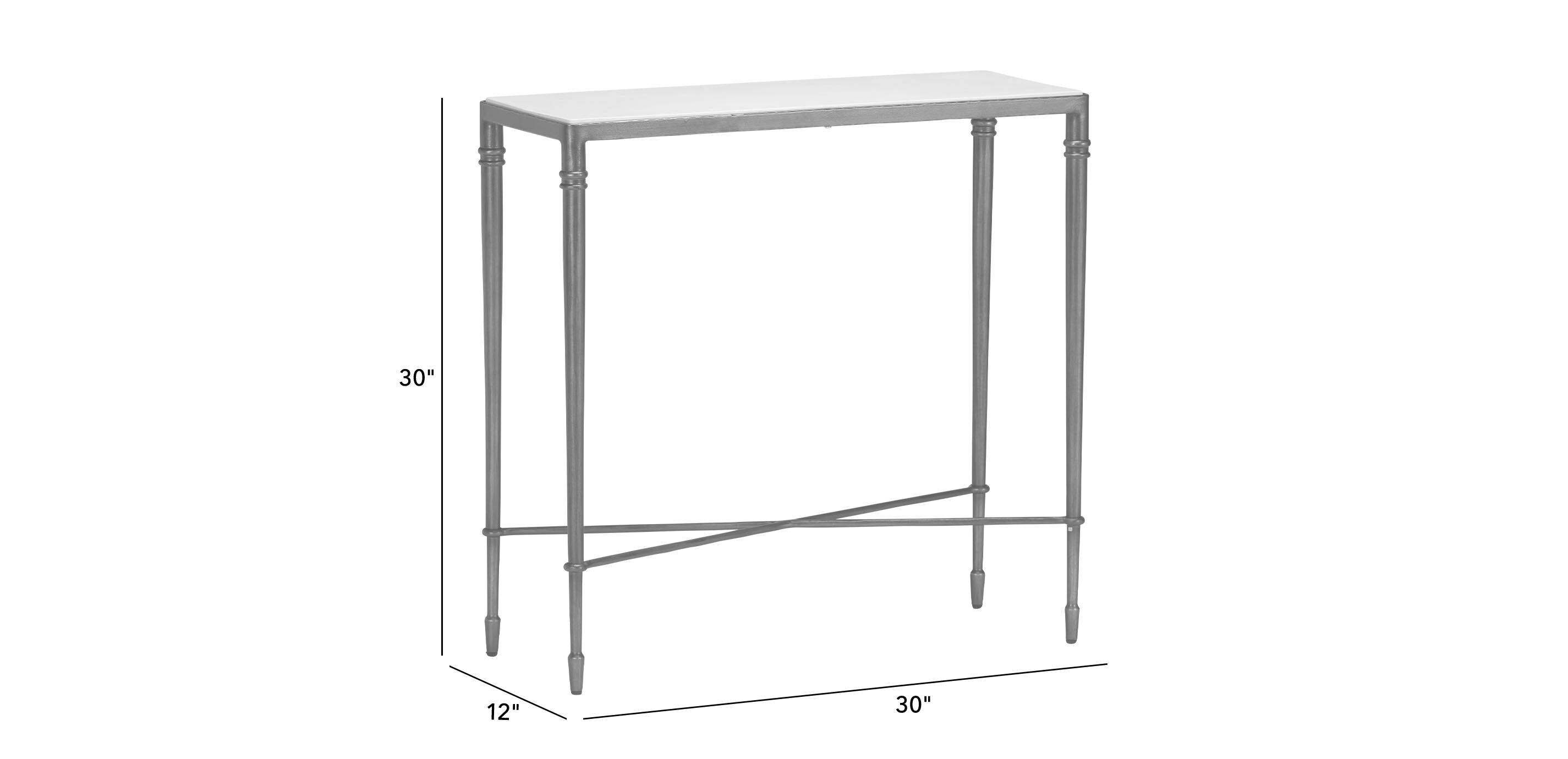 Valeria Stone-Top Console Table_1