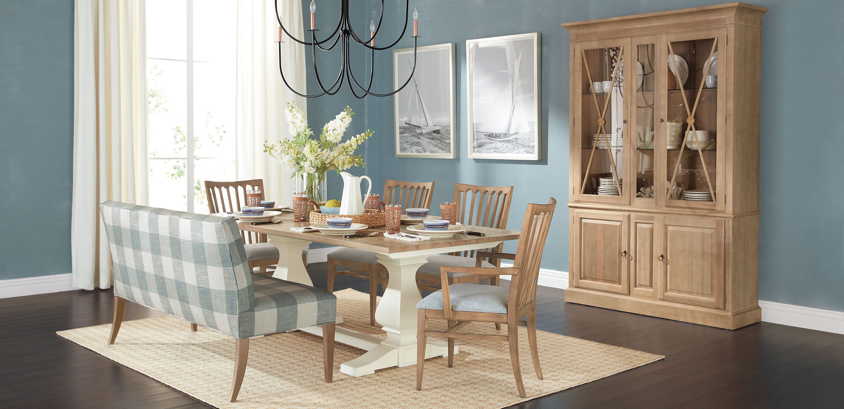 Cameron Rustic Dining Table_7