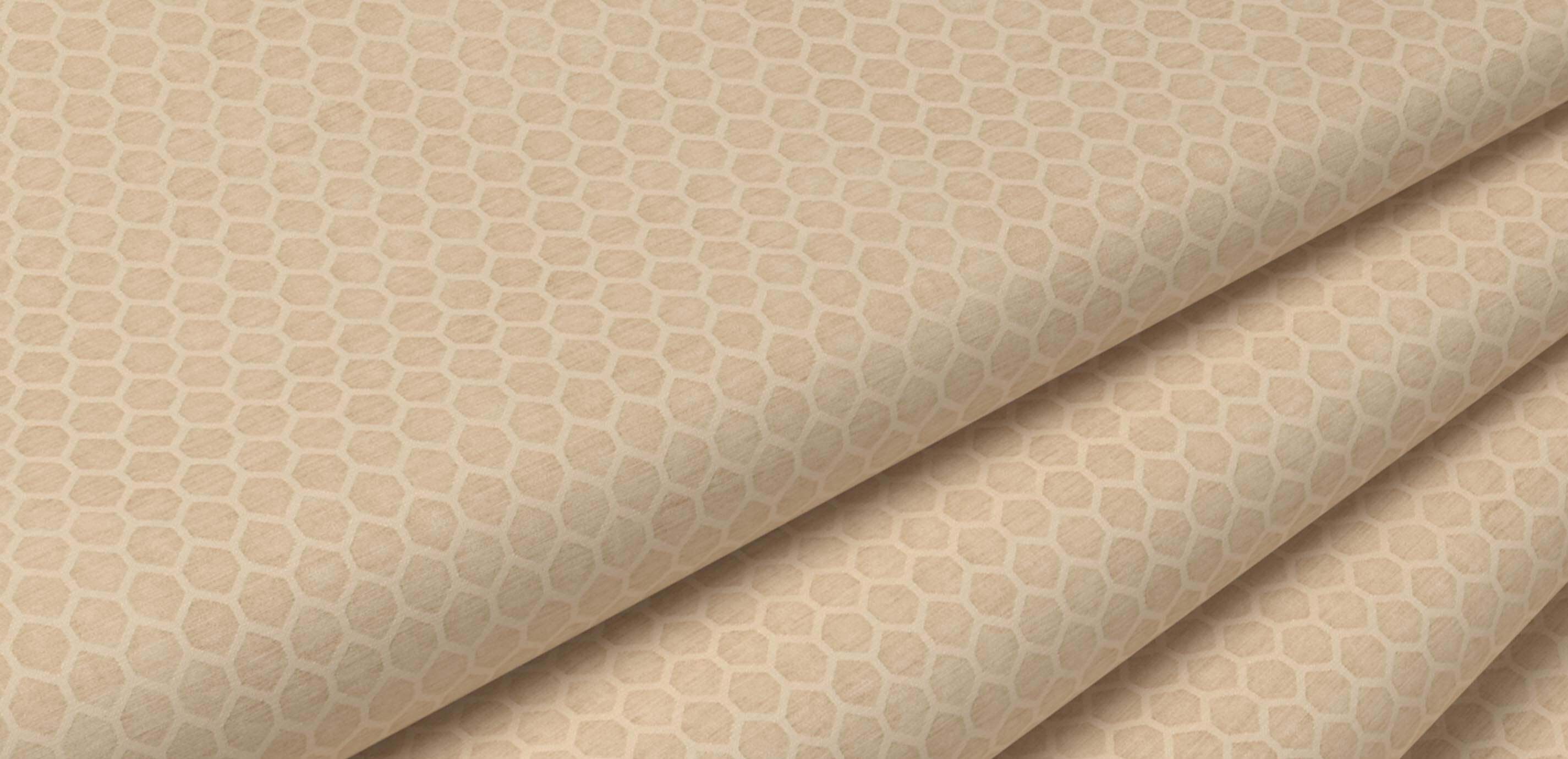 Hex Linen Fabric By the Yard_1