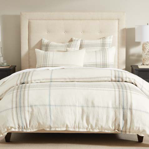 Grafton Plaid Duvet Cover and Sham image