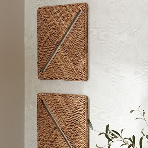 Nuala Seagrass Square Wall Panel Product Tile Hover Image 074137   NAT