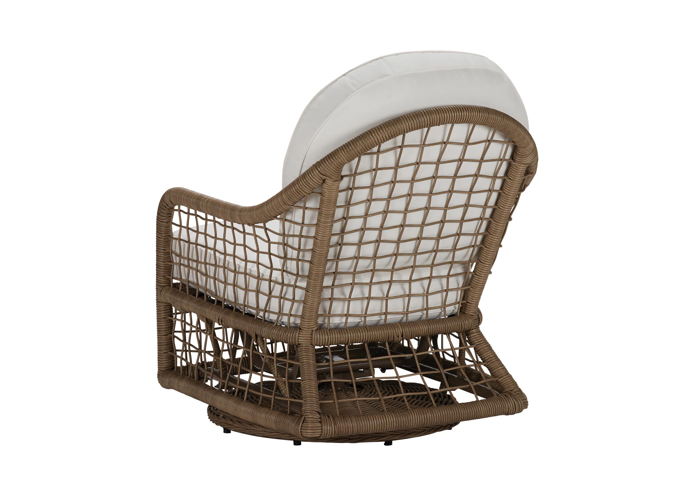 Taunton Hill Wicker Swivel Glider Chair Ethan Allen