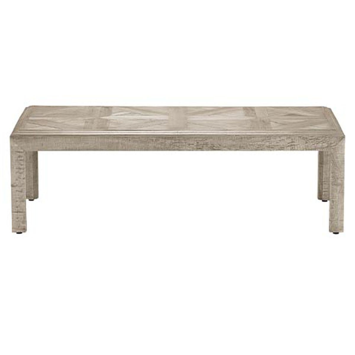 Damian Small Rectangular Coffee Table, Grey Wren