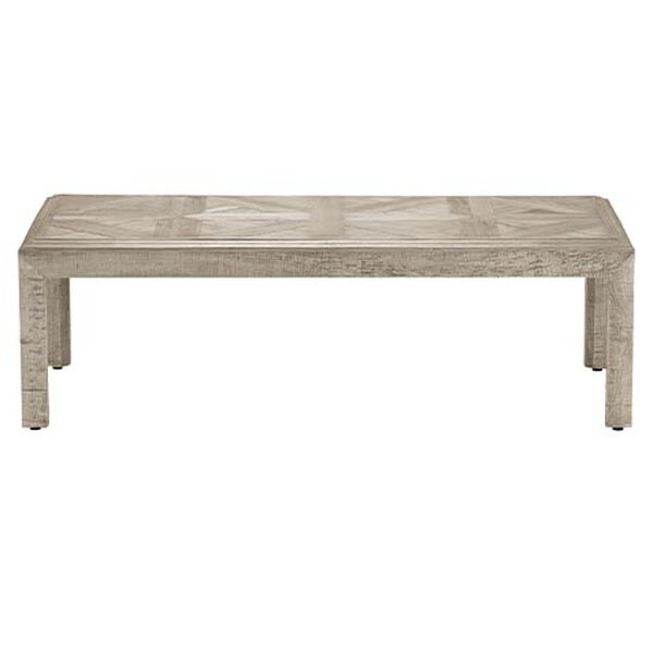 Damian Small Rectangular Coffee Table, Grey Wren