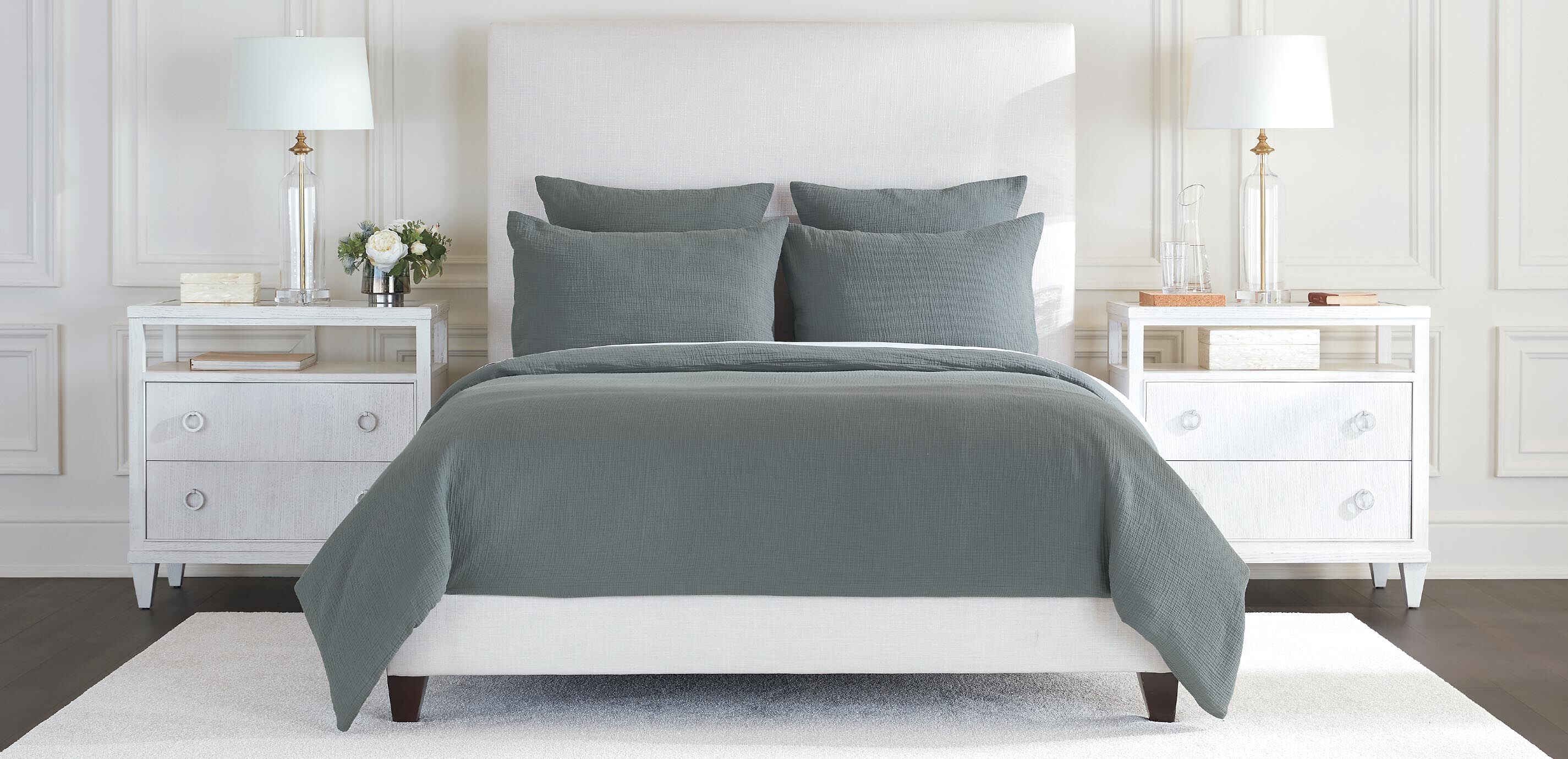 Cotton Gauze Duvet Cover Set