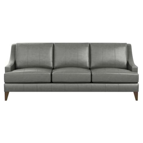 Sofas And Loveseats Leather Couch Ethan Allen