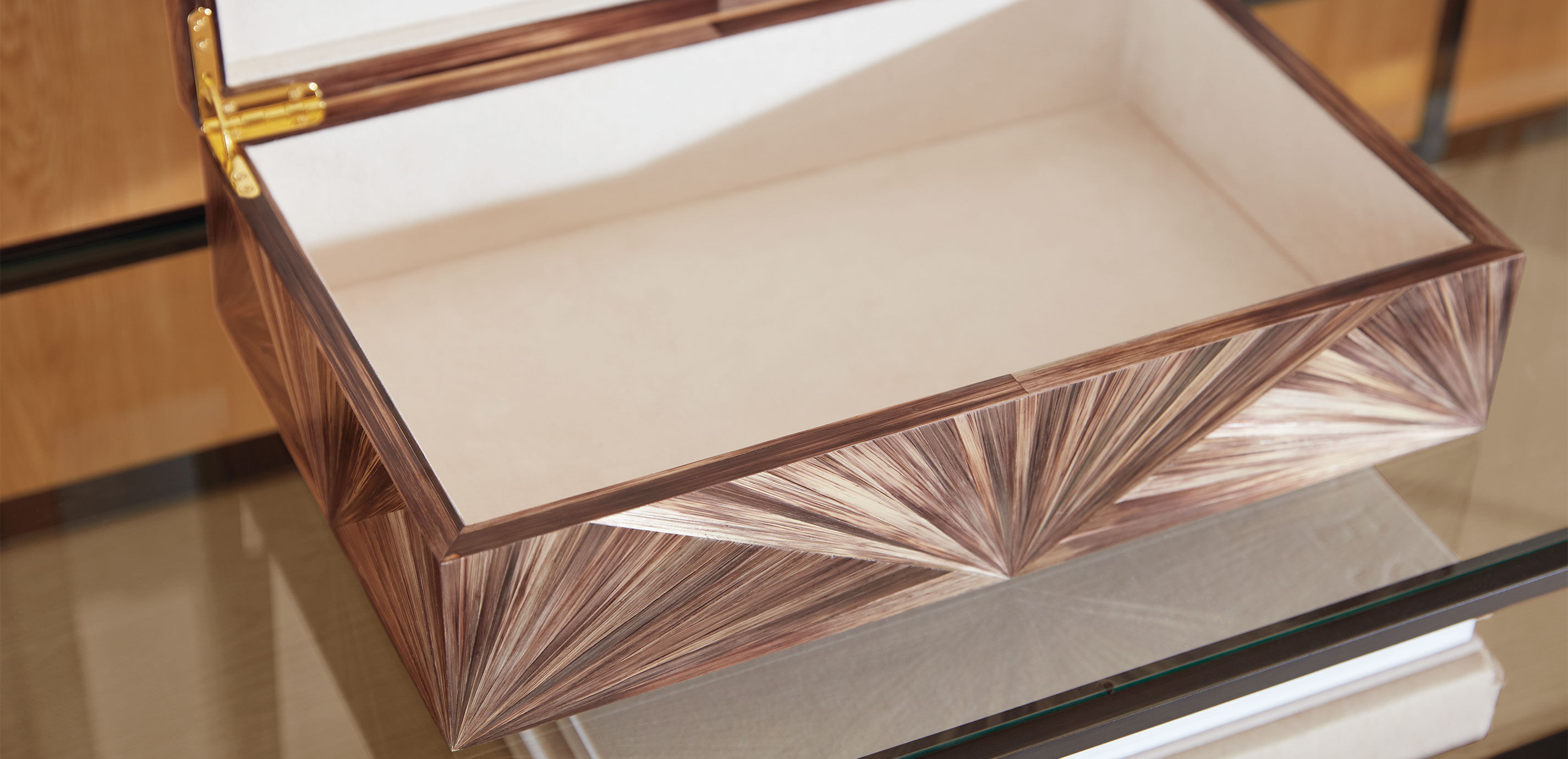 Brown Marquetry Box_8