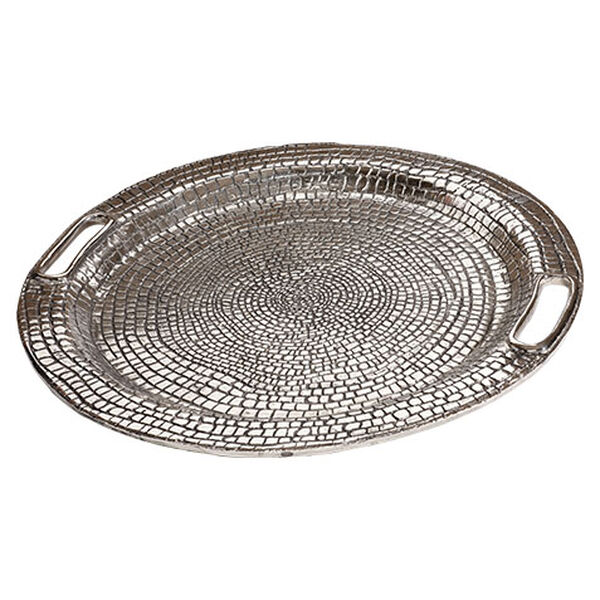 Round Croco Tray