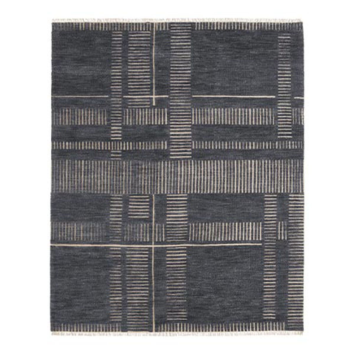 Linear Modern New Zealand Wool Rug