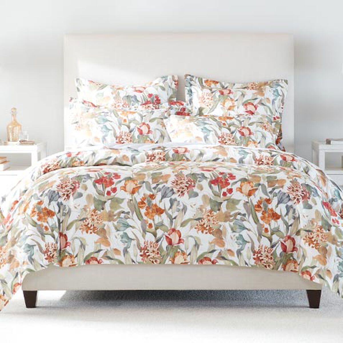 Autumn Garden Duvet Cover and Shams Set