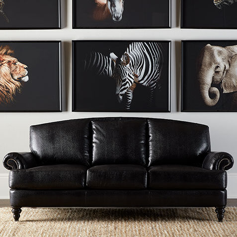 Hyde Leather Sofa Product Tile Hover Image hydelth