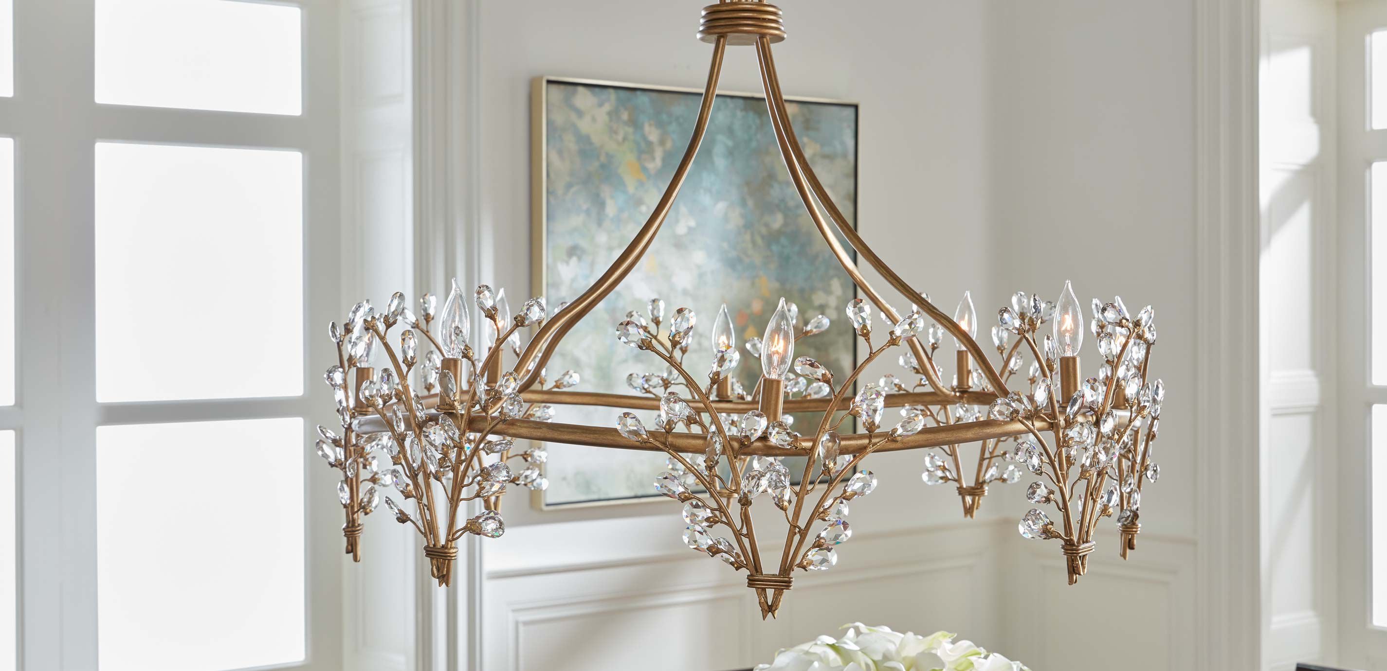 Clara 8-Light Round Crystal Chandelier_2