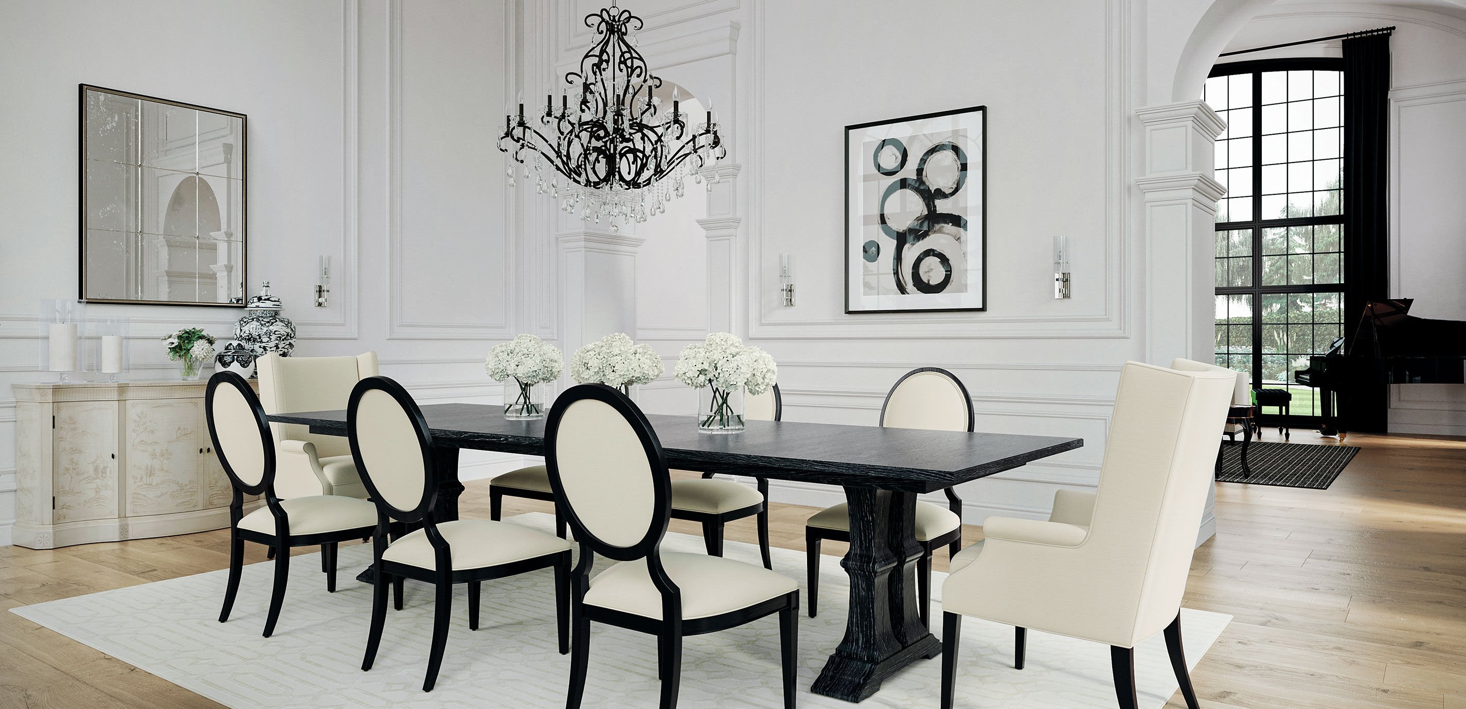 Rosette Wall Mirror_5