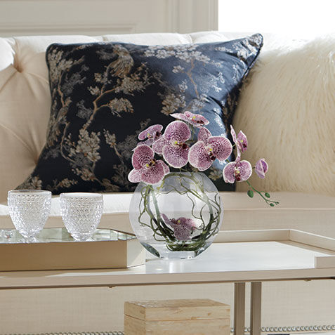 Orchid in Glass Vase Product Tile Hover Image flora-orchid