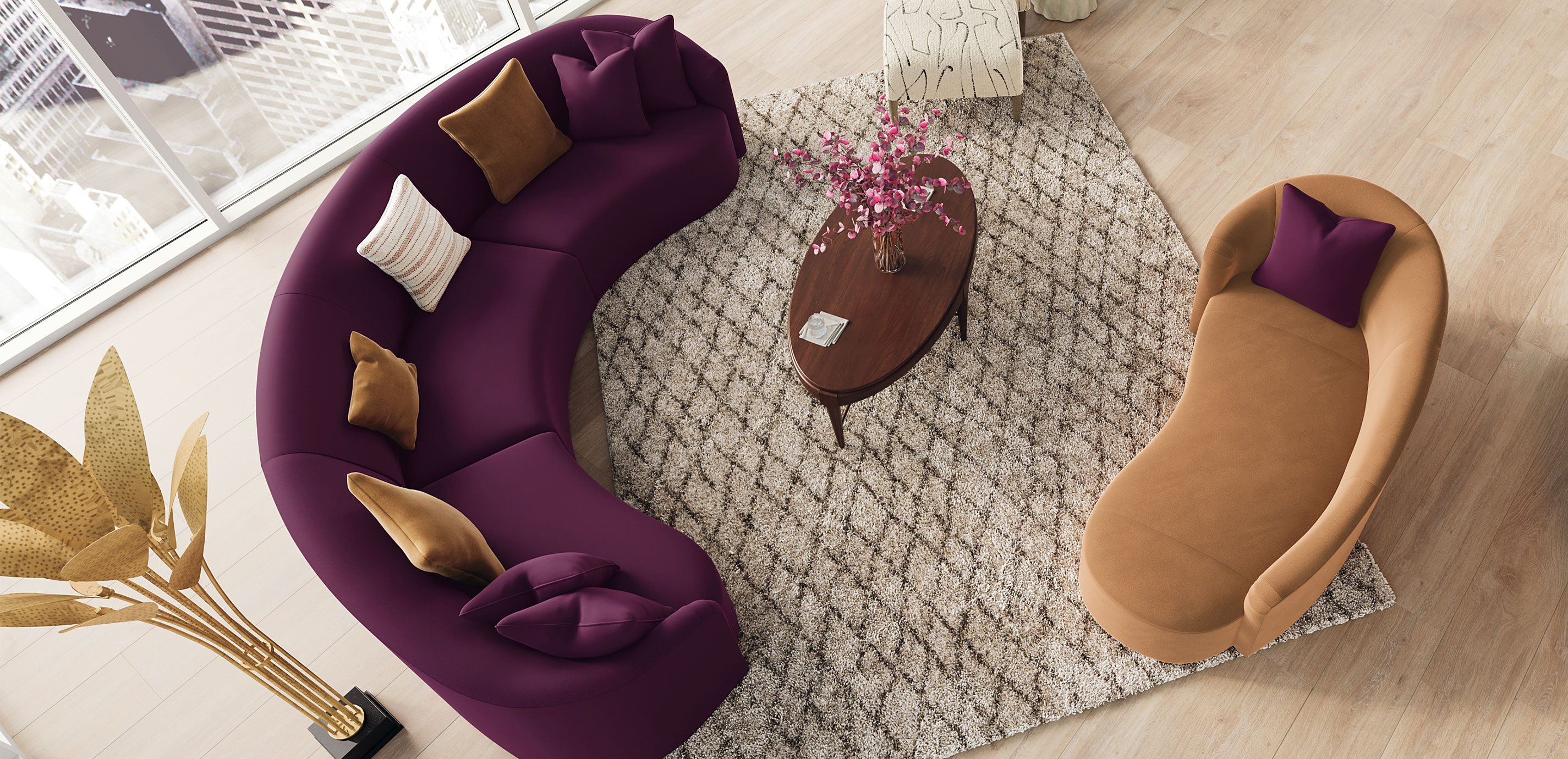 Palmetta Torchiere Floor Lamp_8