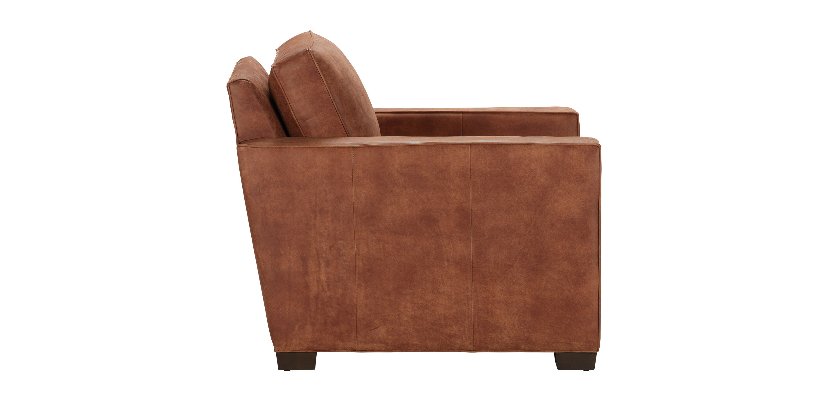 Spencer TrackArm Leather Chair TrackArm Seating Ethan Allen