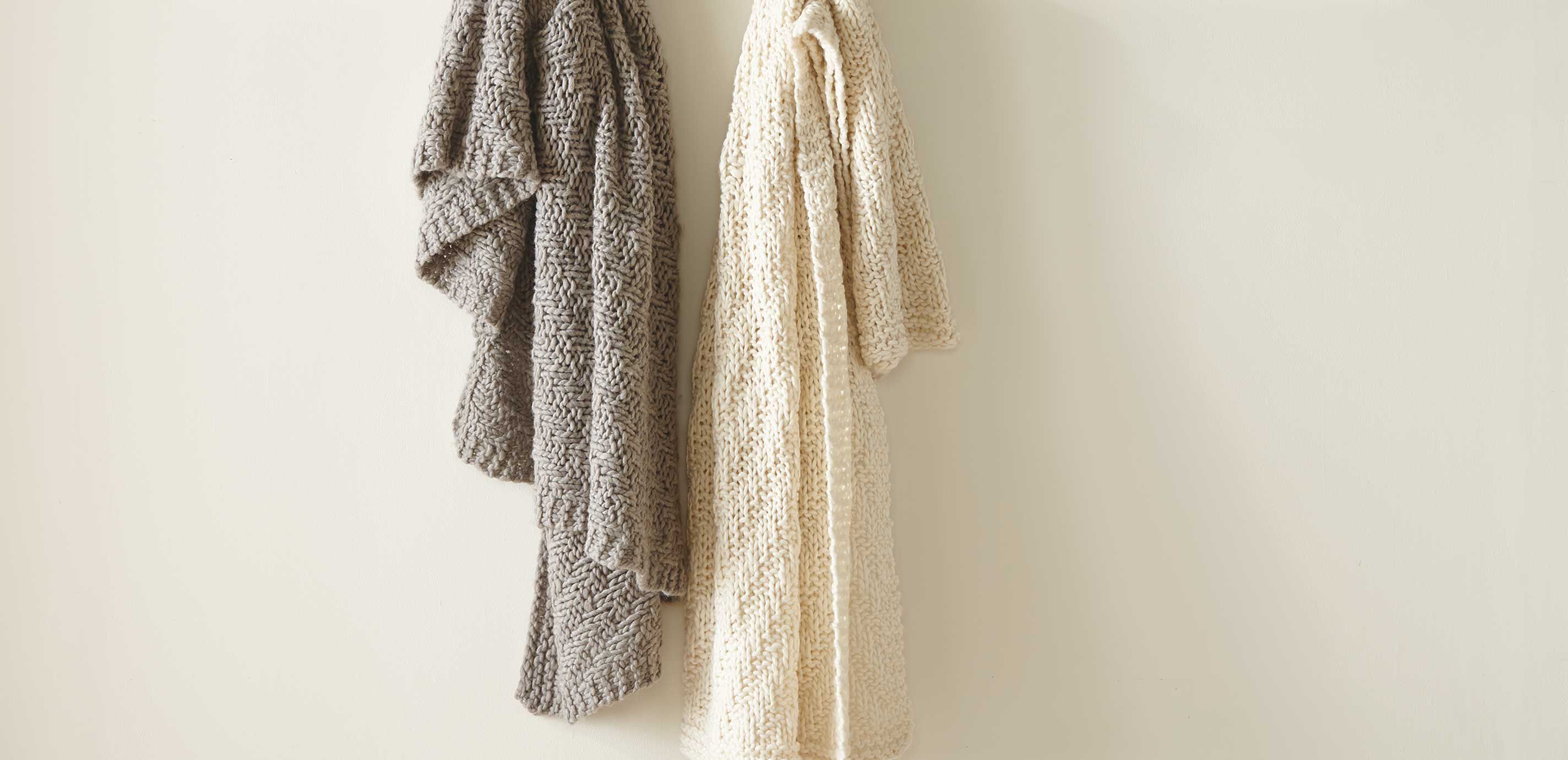 Diagonal Knit Throw_5