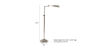 Nickel Pharmacy Floor Lamp | FLOOR LAMPS | Ethan Allen