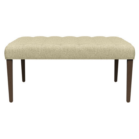 Harbor Wood-Base Square Cocktail Ottoman image