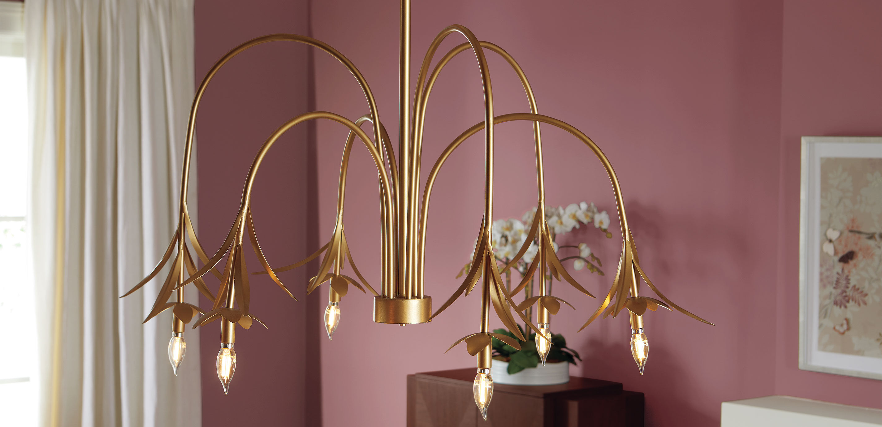 Addax Modern Botanical Chandelier_6