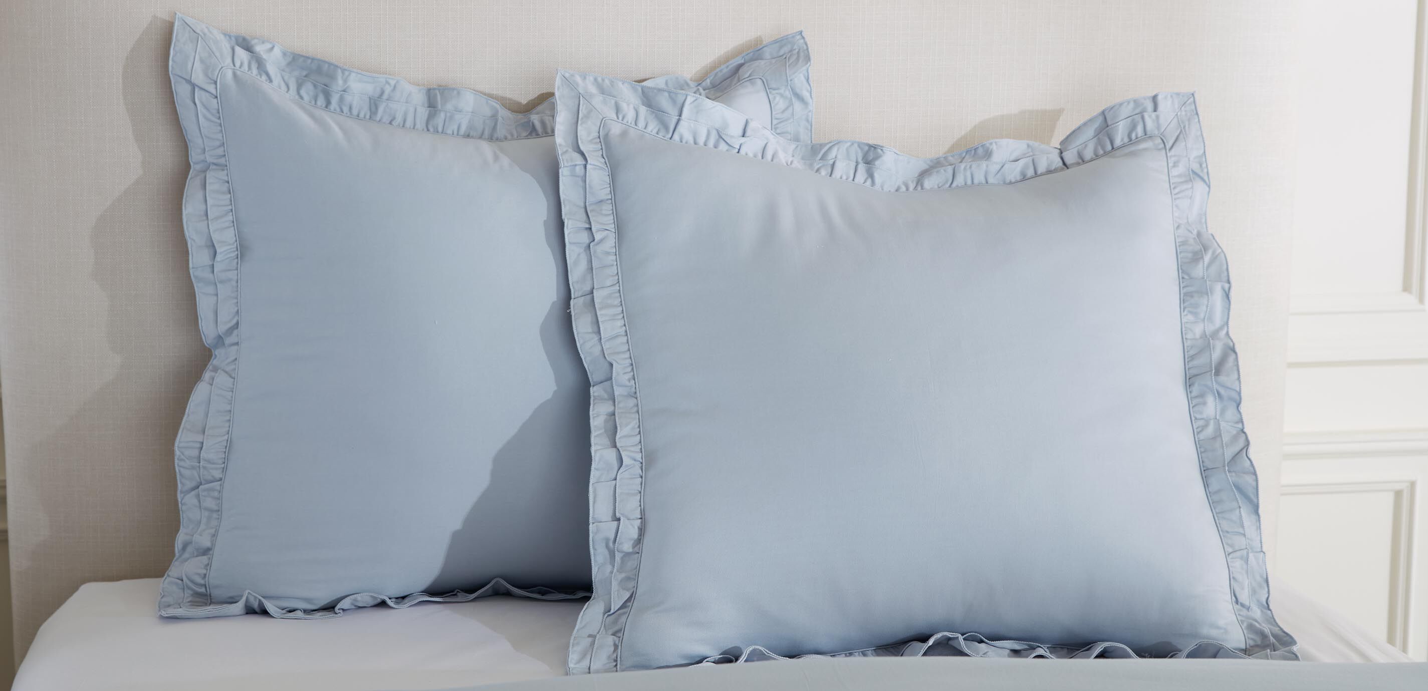 Ruffle Flange Euro Sham