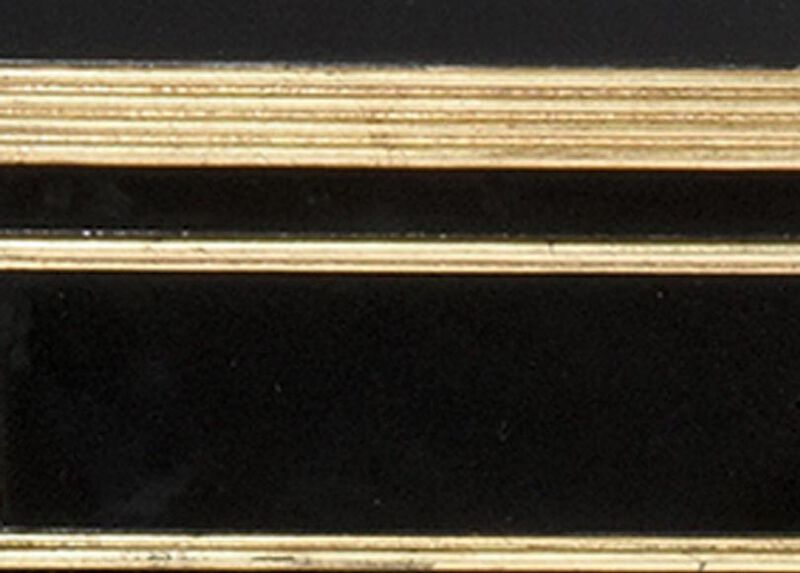 Piano With Gold Accents 564 Finish Sample Ethan Allen