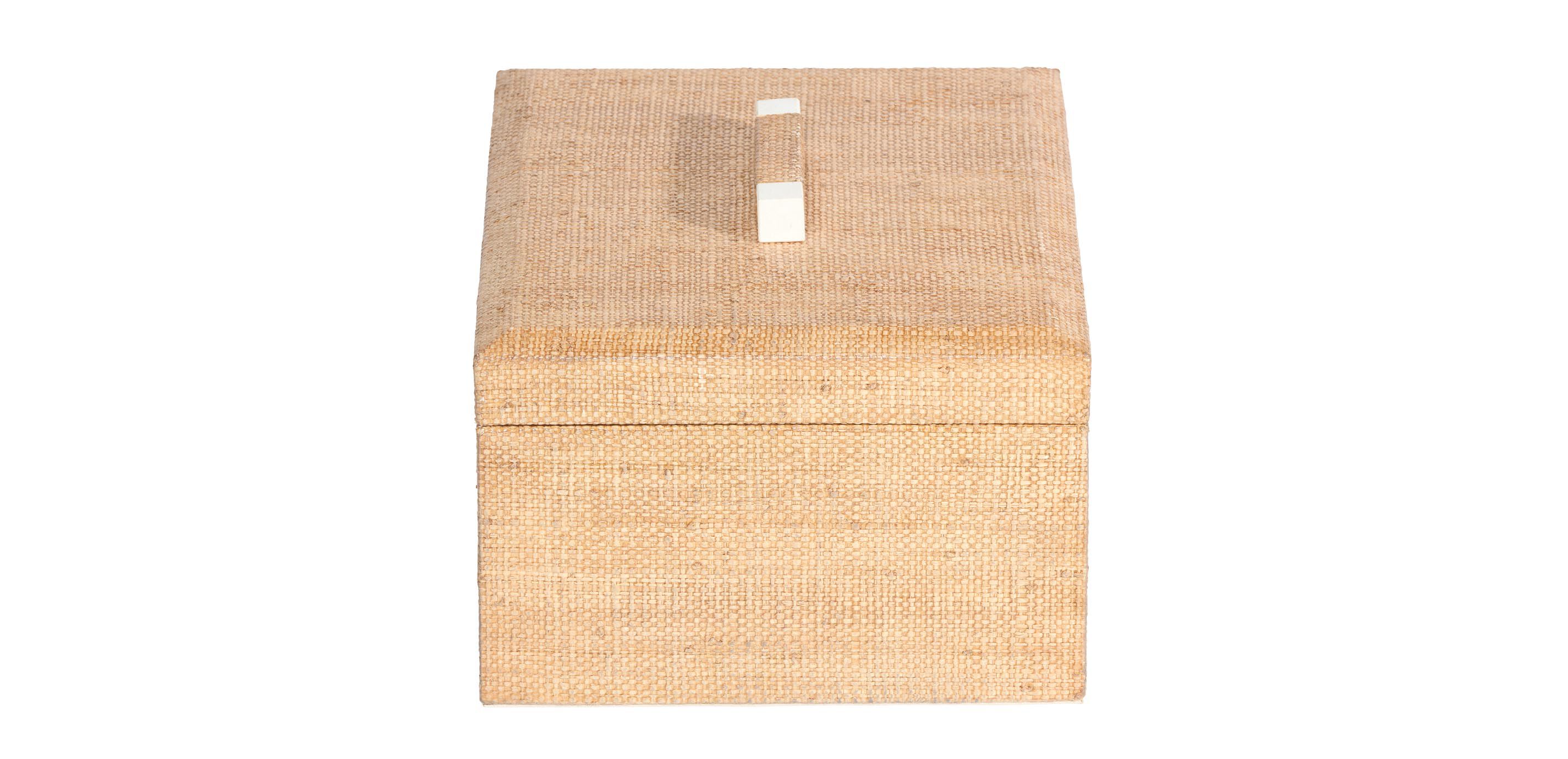 Rectangular Raffia Box_3