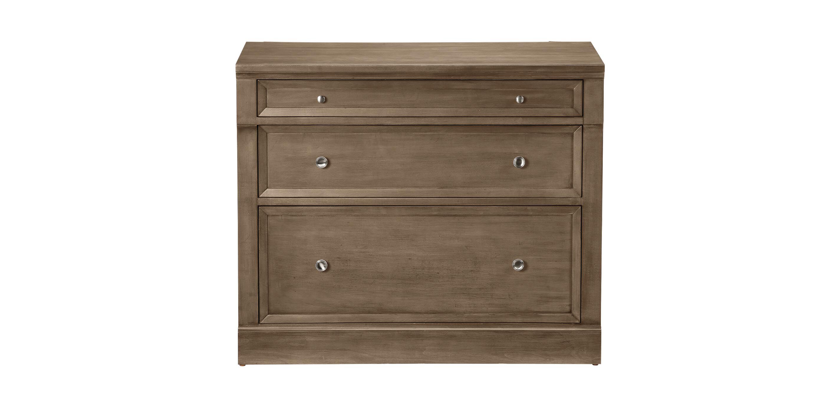 Continental 36" Three-Drawer File Cabinet