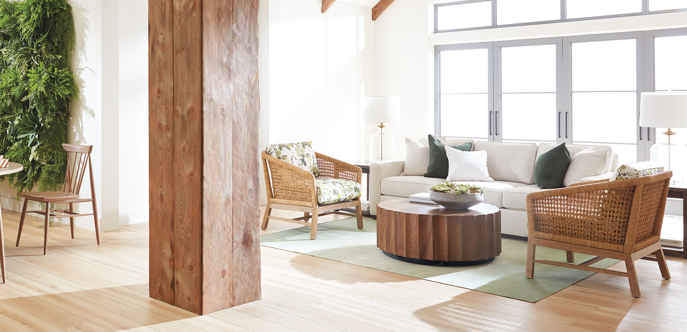 Girard Reclaimed Wood Coffee Table Wooden Top Ethan Allen